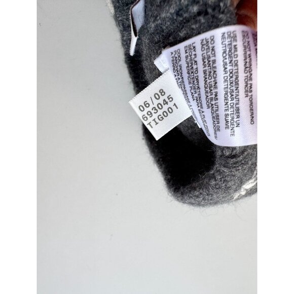 ADIDAS x STELLA MCCARTNEY Grey Star Wool Knit Slouchy Oversized Beanie, One Size - Picture 11 of 15